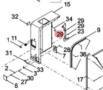  90990-11J003 SCREW, PAN HEAD W/W YAMAHA YSM20R